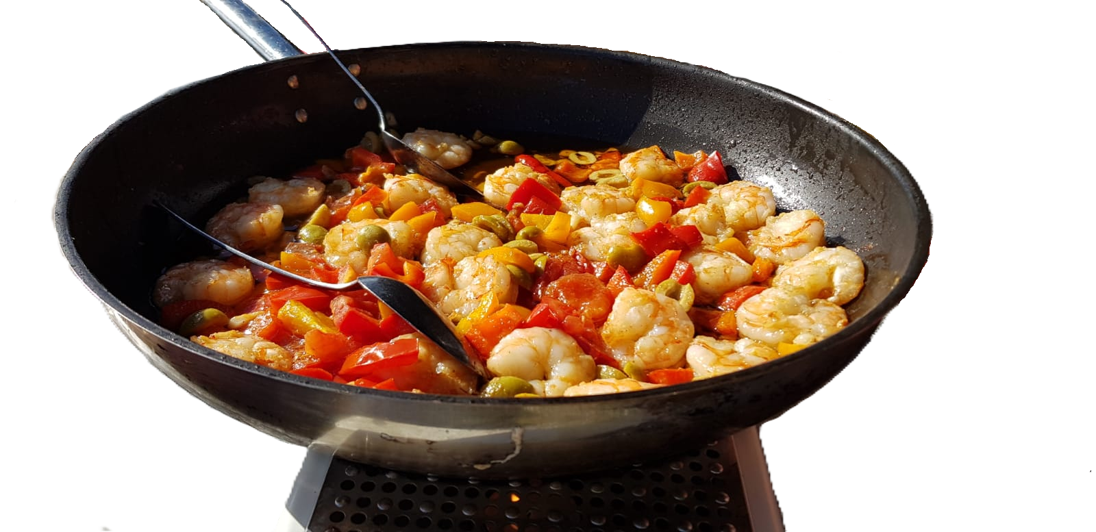 Garnelenpfanne
